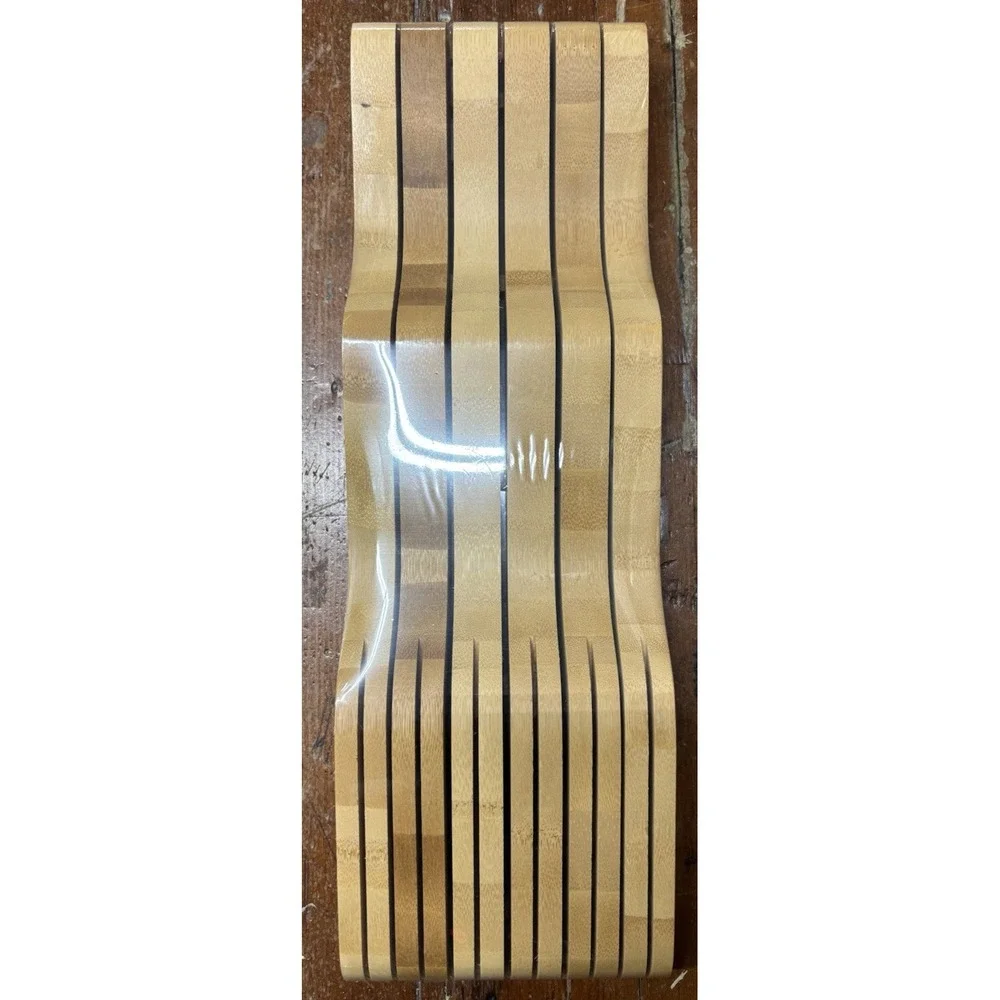 Heim Concept In Drawer Knife Storage Block Organizer Organic Bamboo Wood 11 Slot